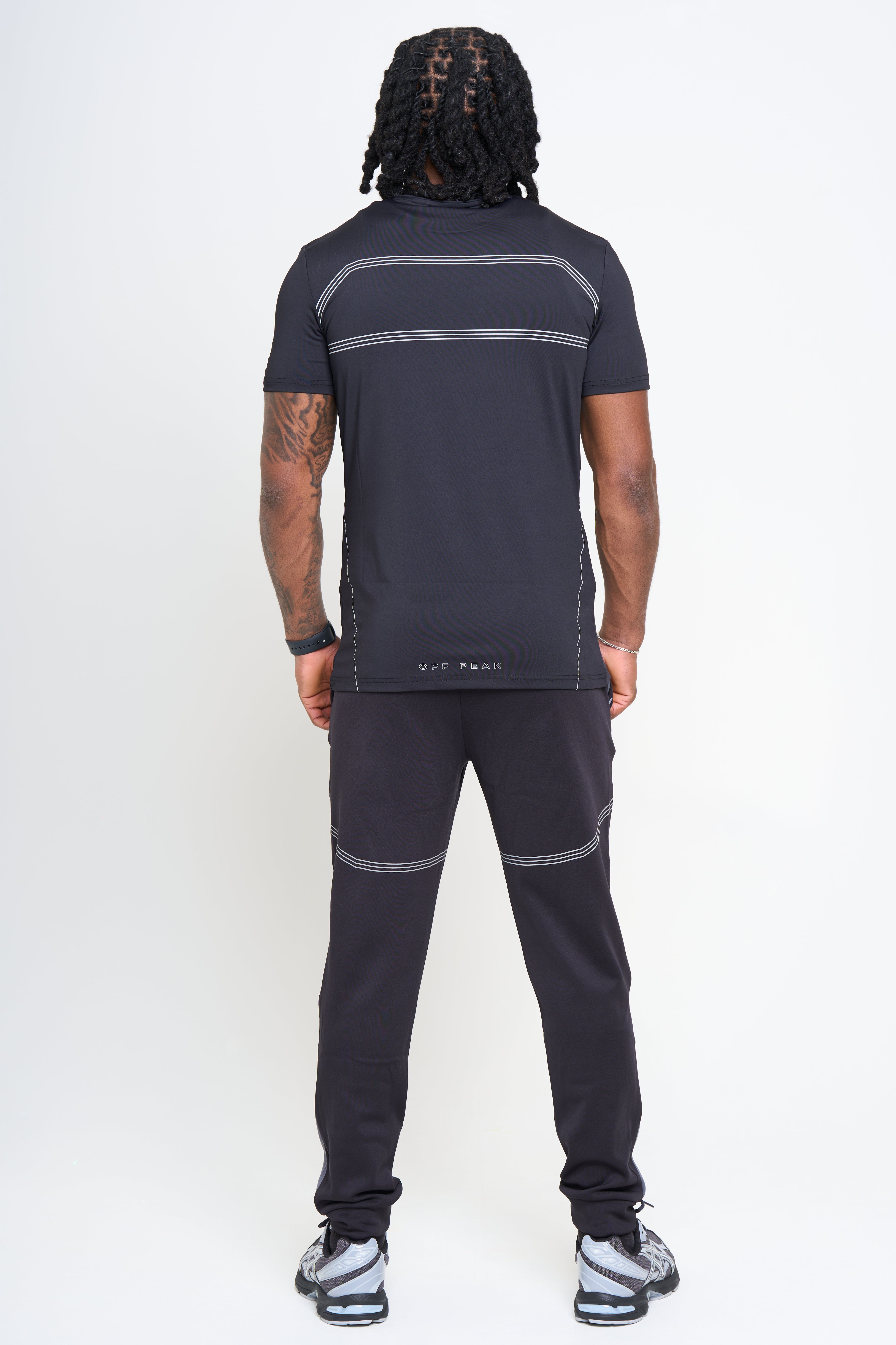 'Shadow' T-Shirt - Graphite Noir