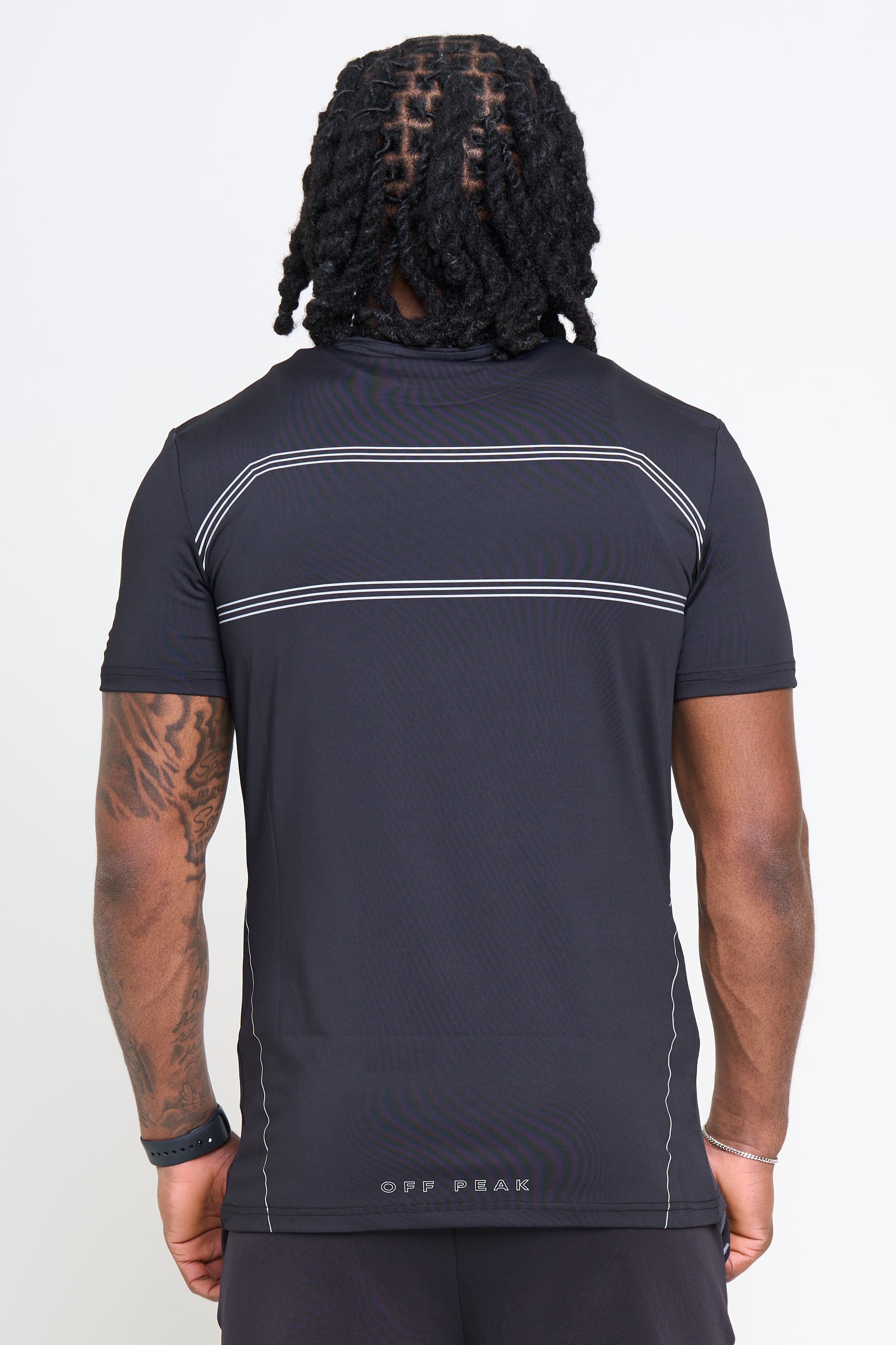 'Shadow' T-Shirt - Graphite Noir