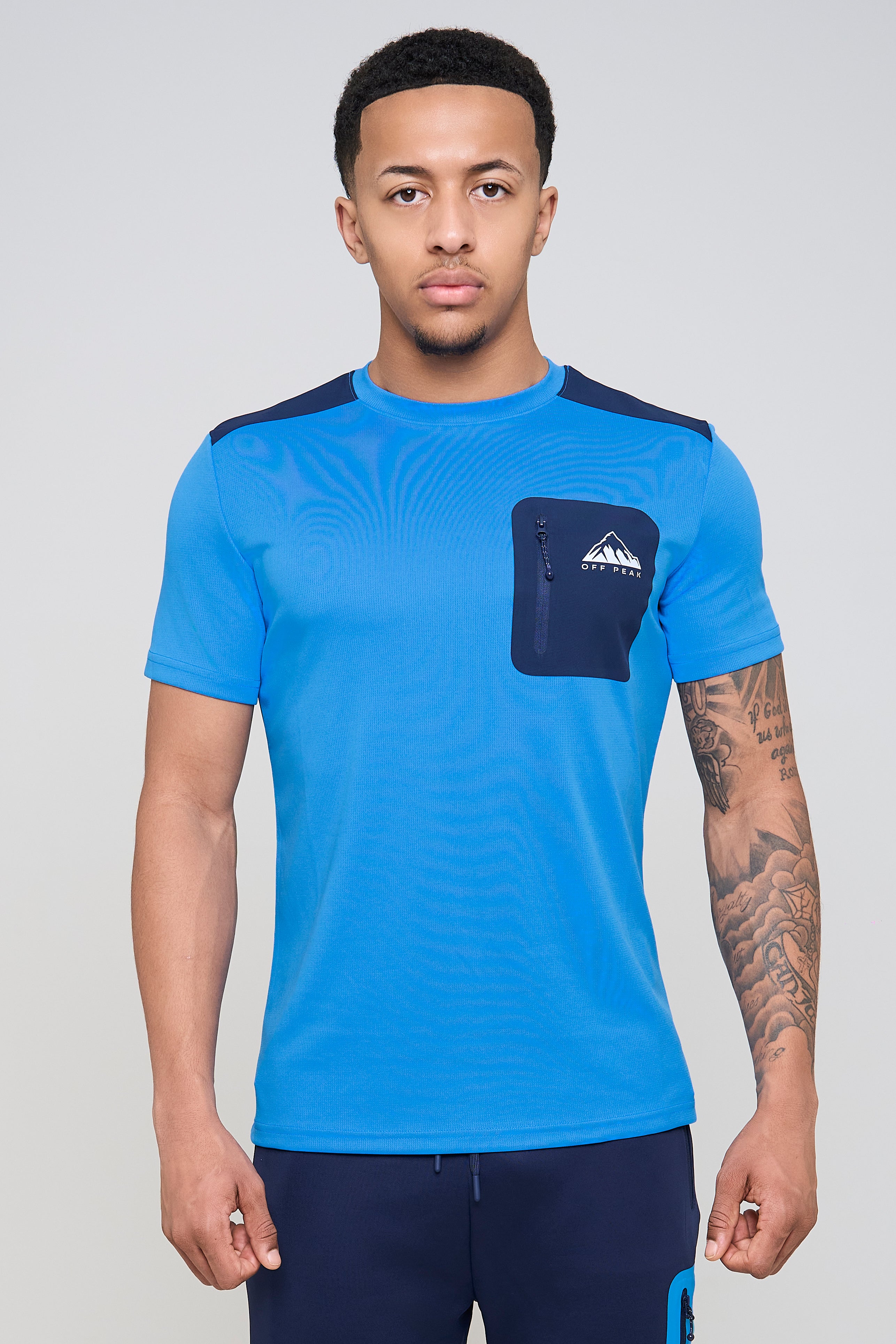 ‘Core’ T-Shirt - Ibiza Blue
