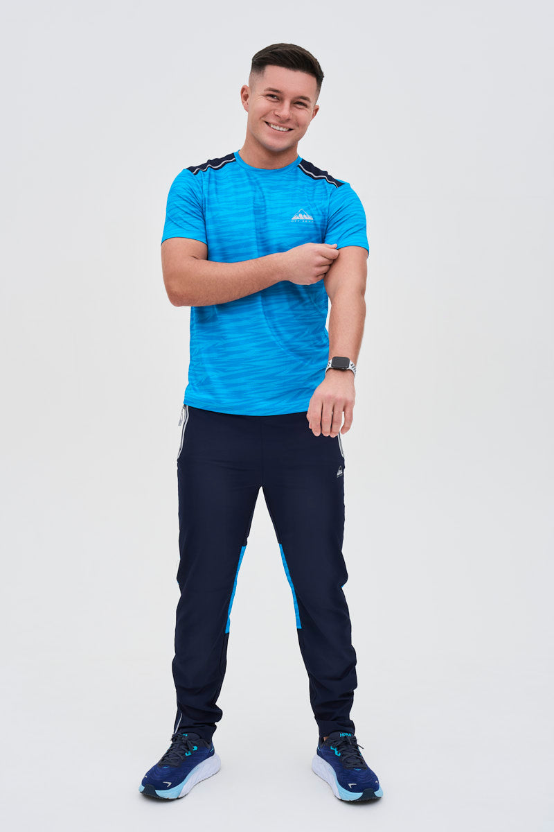 Raptor T-Shirt - Midnight Blue/Oregon Blue