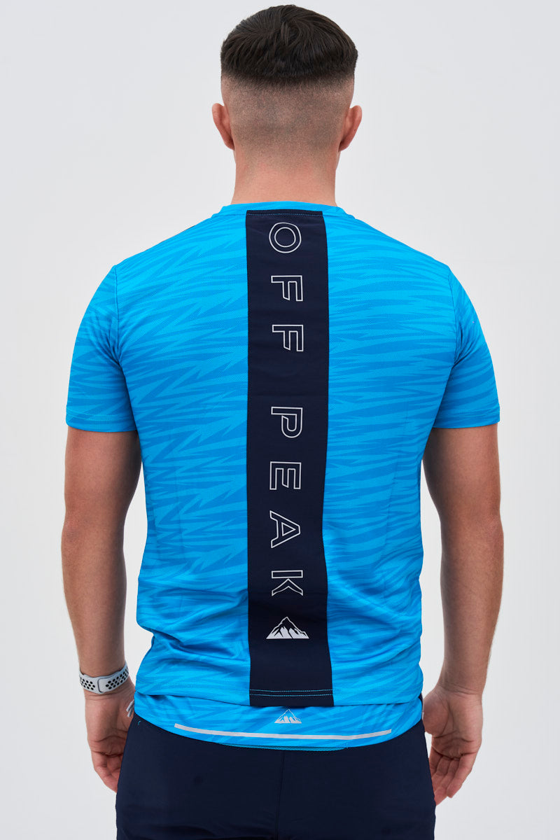 Raptor T-Shirt - Midnight Blue/Oregon Blue