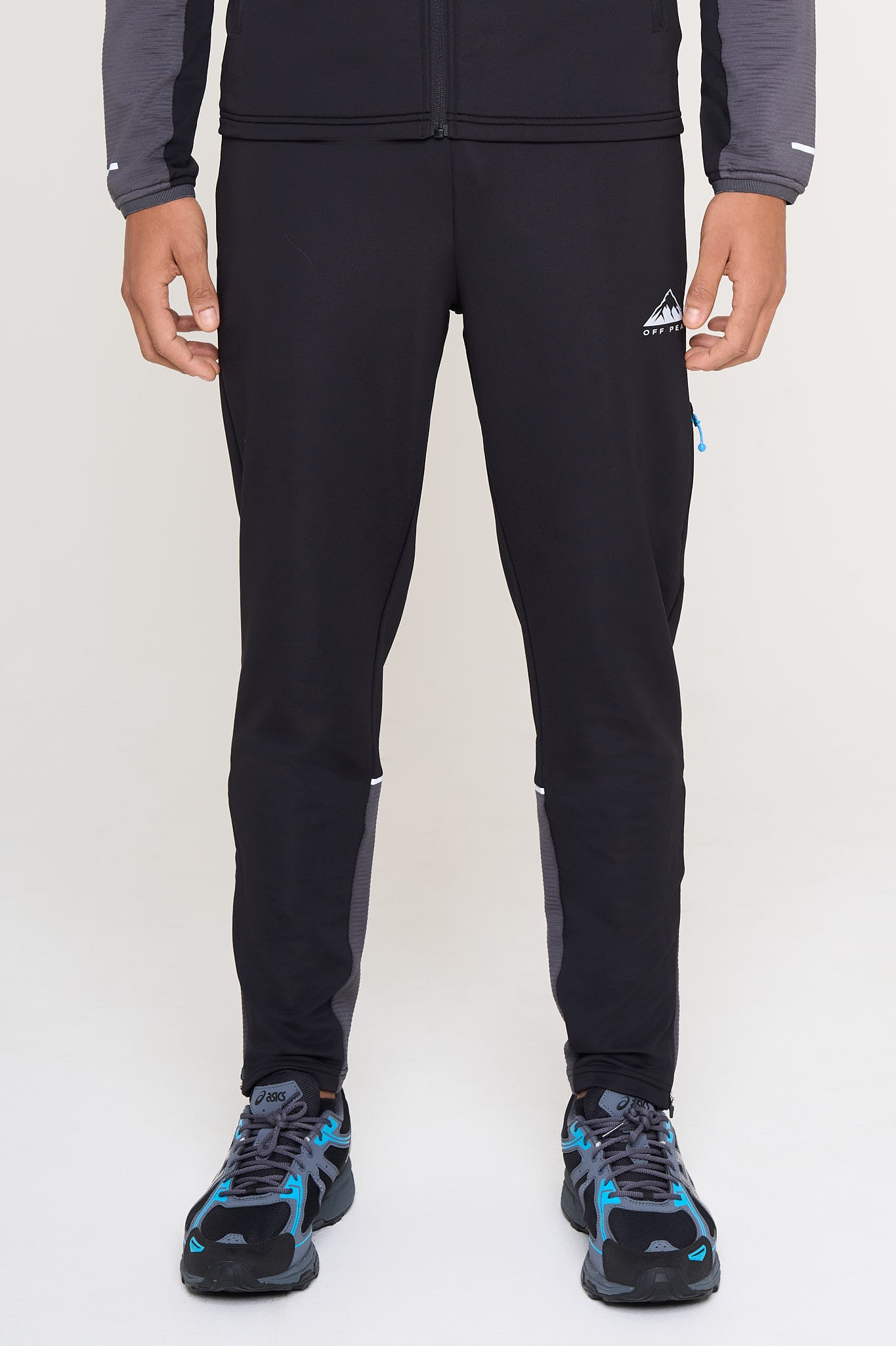 'Refract' Joggers - Blue Static