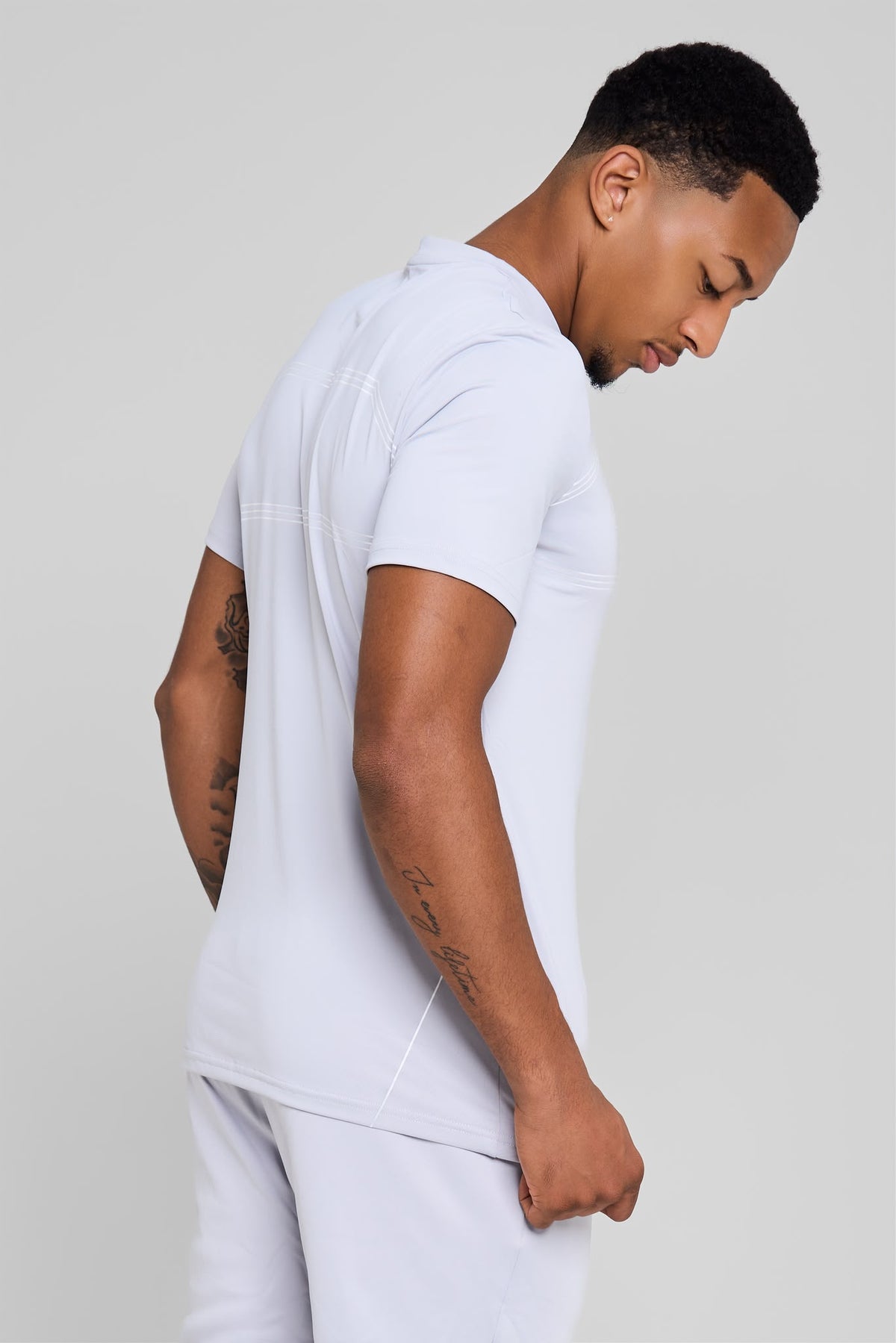 ‘Shadow’ Tee - Ghost Ash