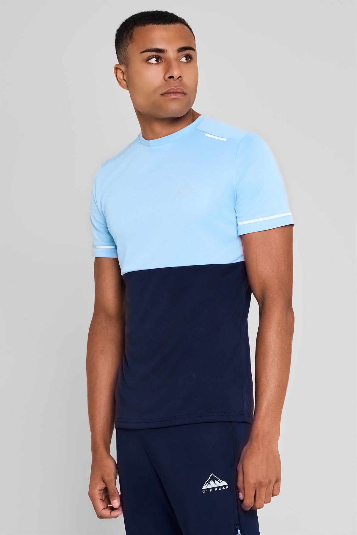 ‘Refract’ T-Shirt - Arctic Navy