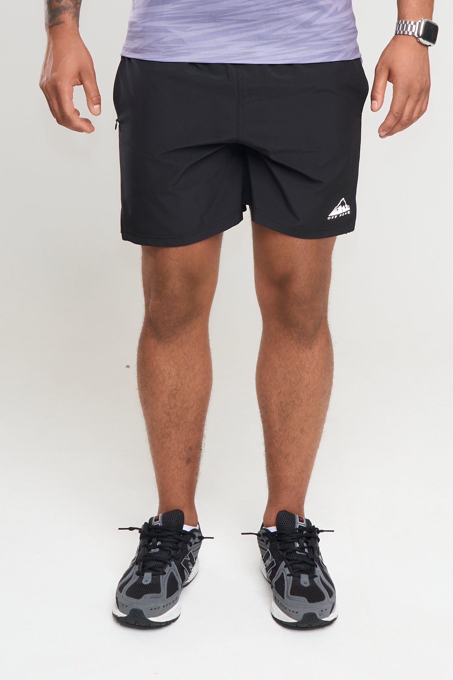 Raptor Shorts - Black/Ash Grey