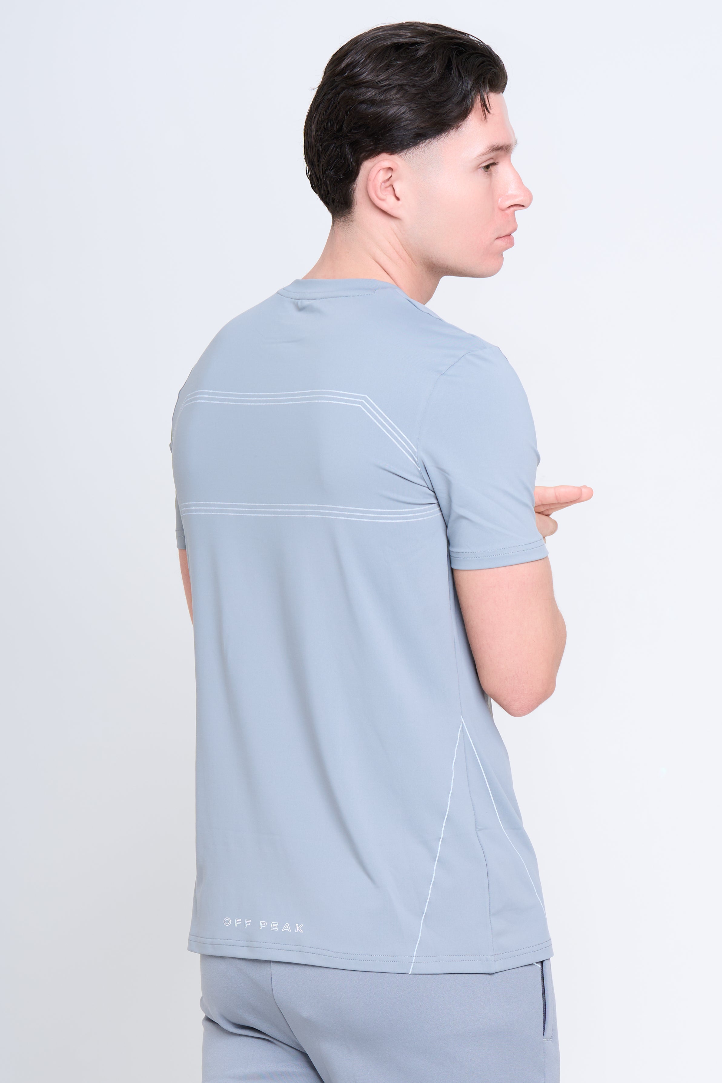 'Shadow' T-Shirt - Polar Graphite