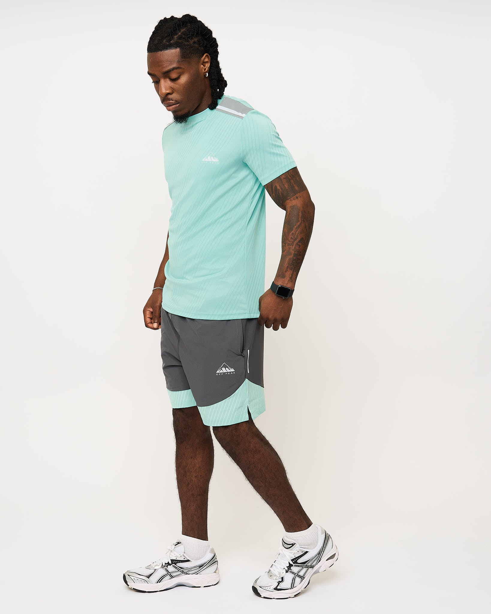 'Stealth' T-Shirt - Arctic Aqua