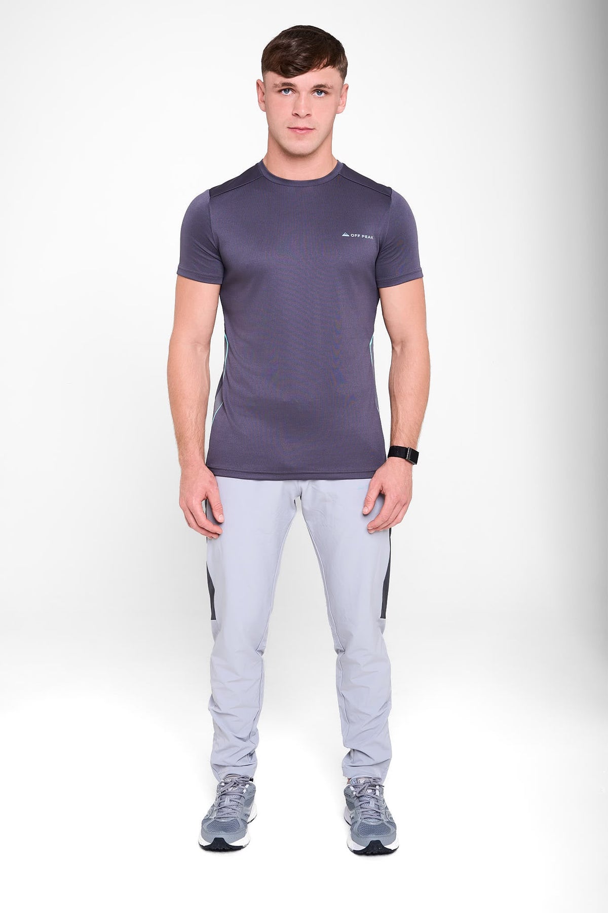 ‘Momentum’ T-Shirt - Frost Aqua