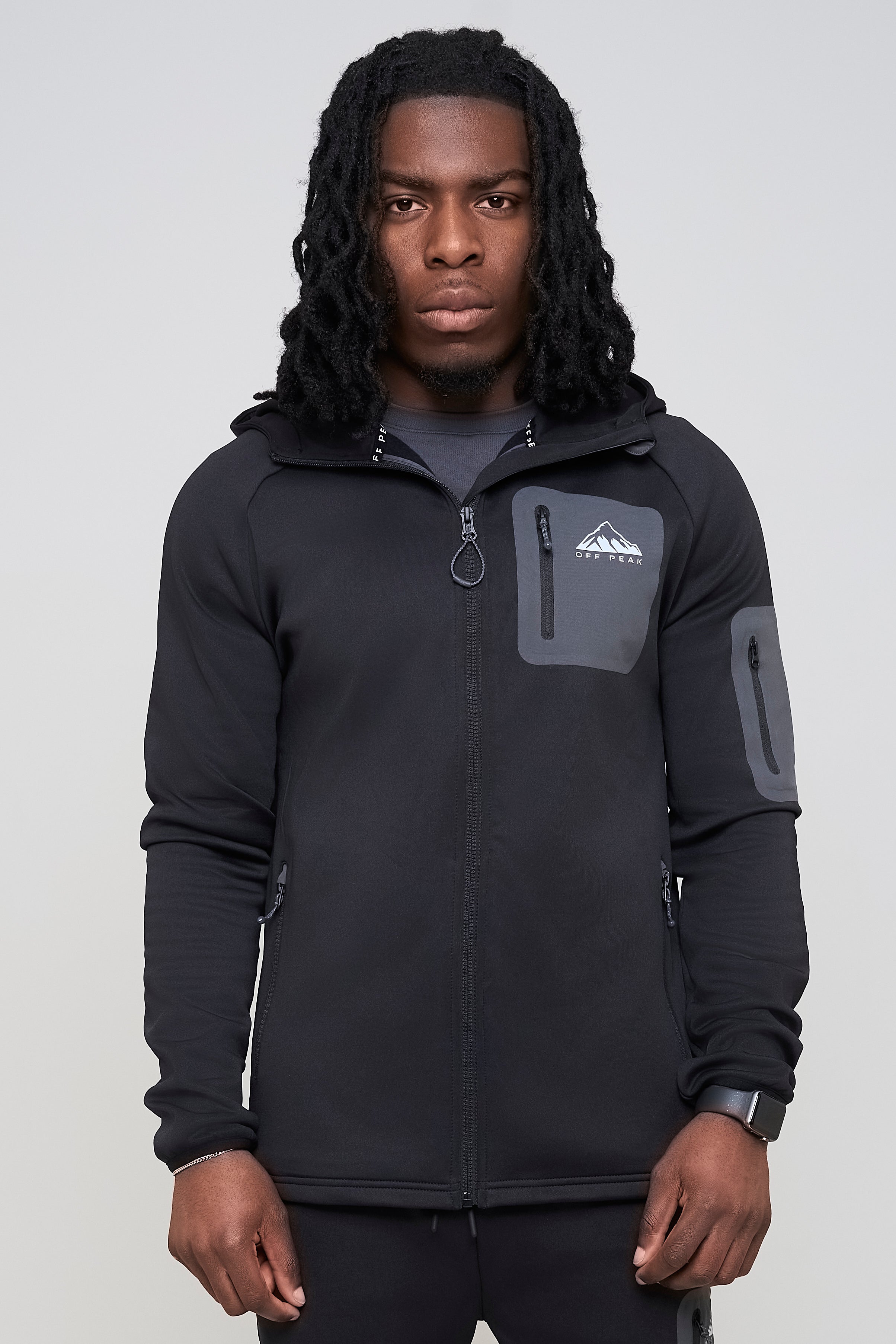 ‘Core’ Hoodie - Blackout/Dark Grey