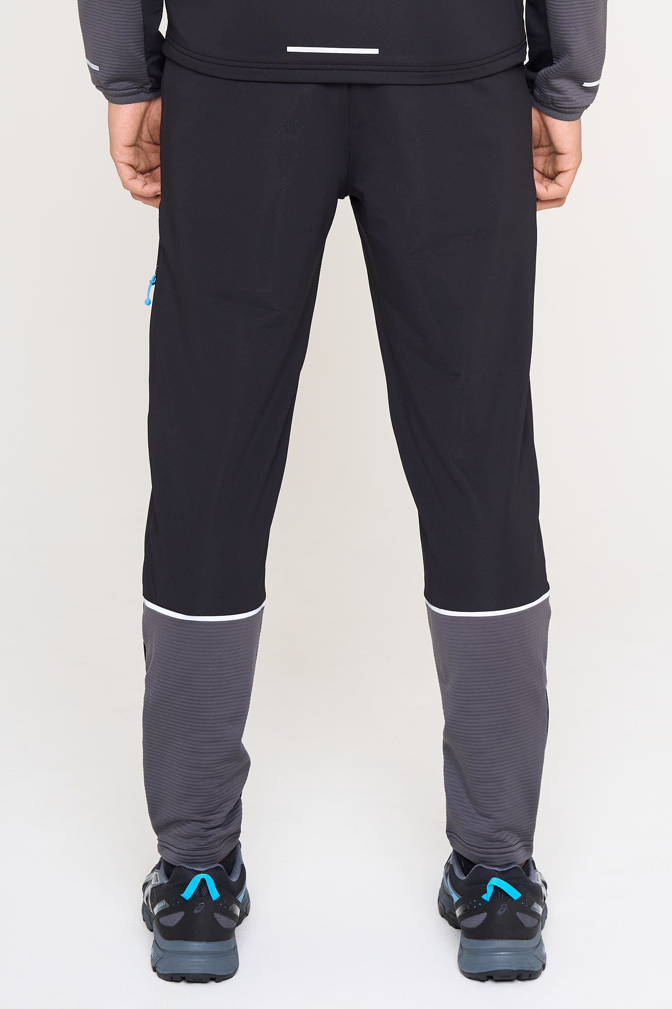 'Refract' Joggers - Blue Static