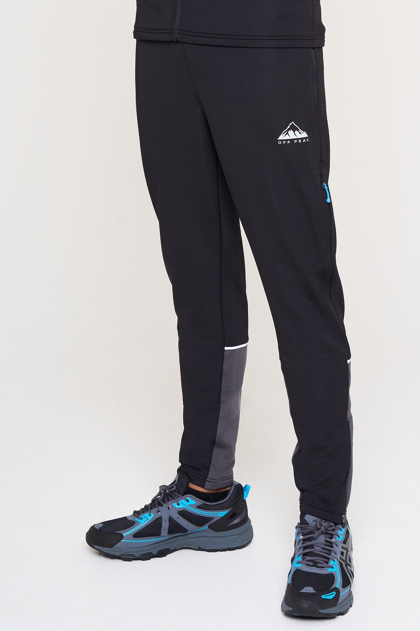 'Refract' Joggers - Blue Static