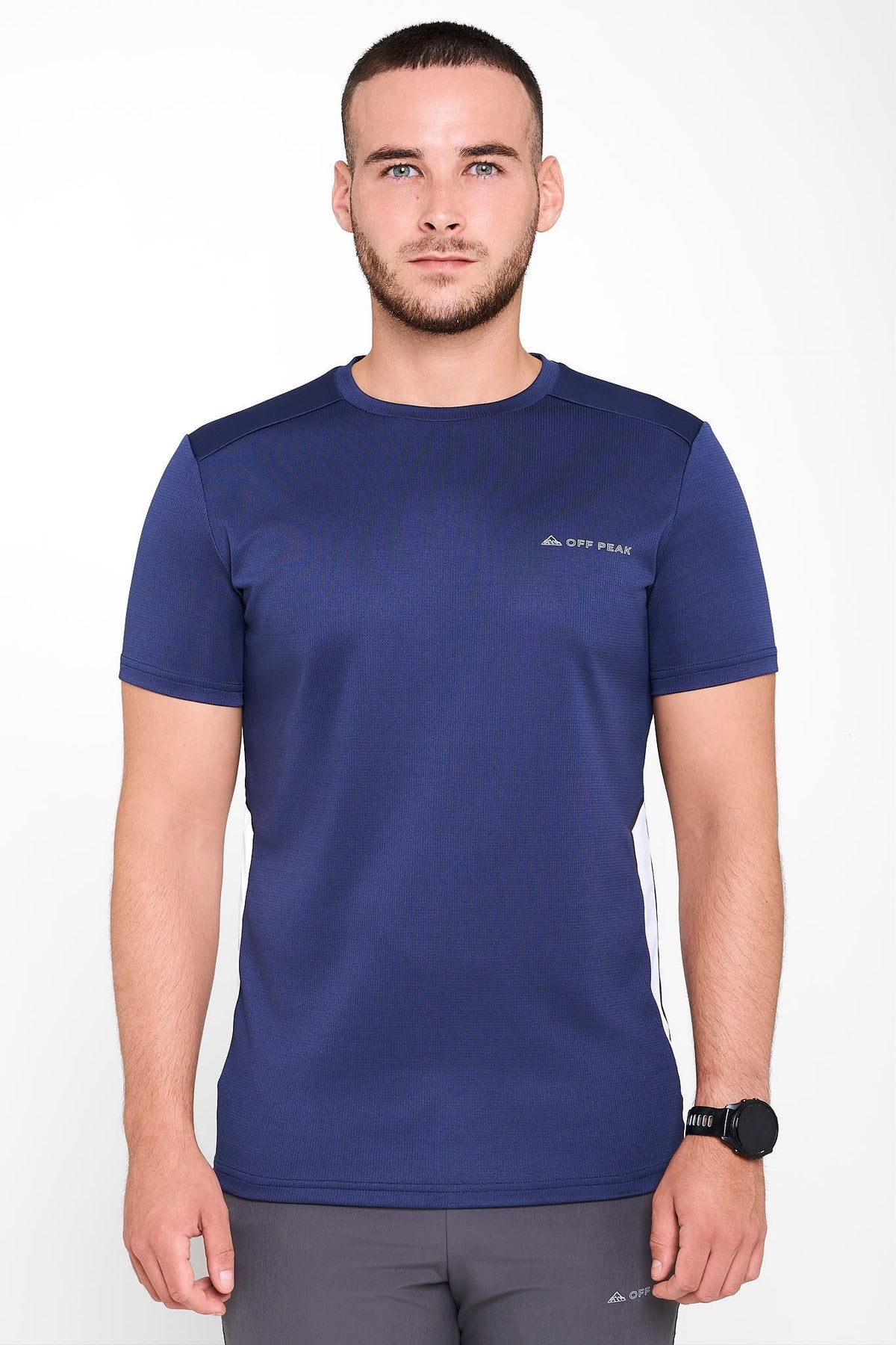 ‘Momentum’ T-Shirt - Atlantic Slate