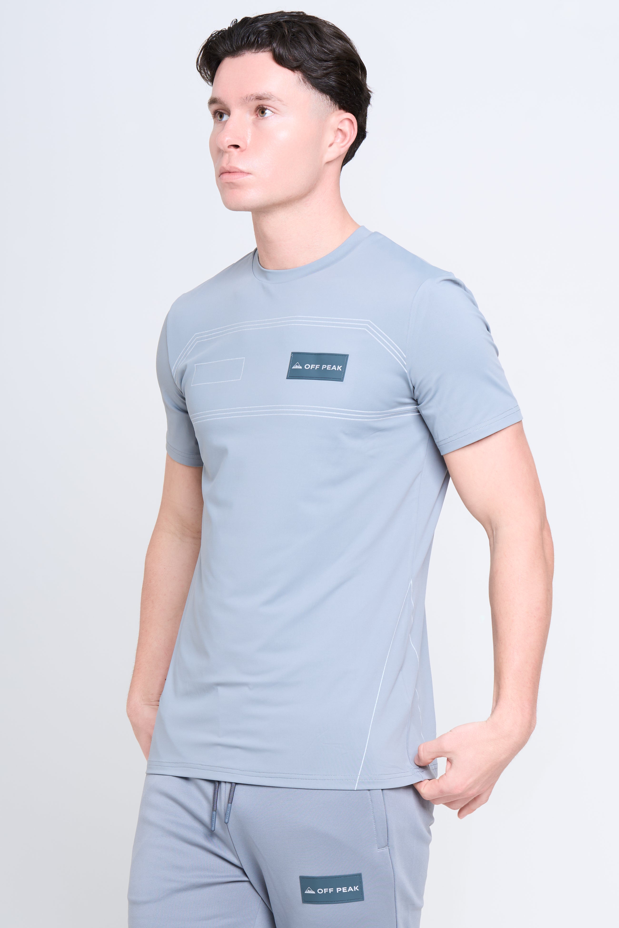 'Shadow' T-Shirt - Polar Graphite