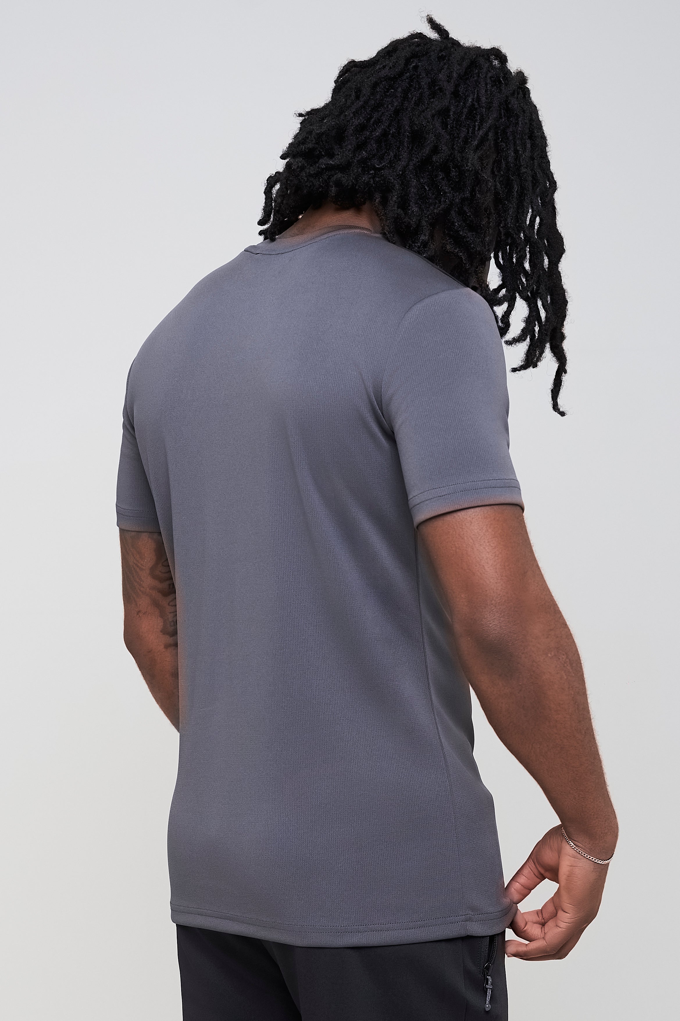 ‘Core’ T-Shirt - Blackout/Dark Grey