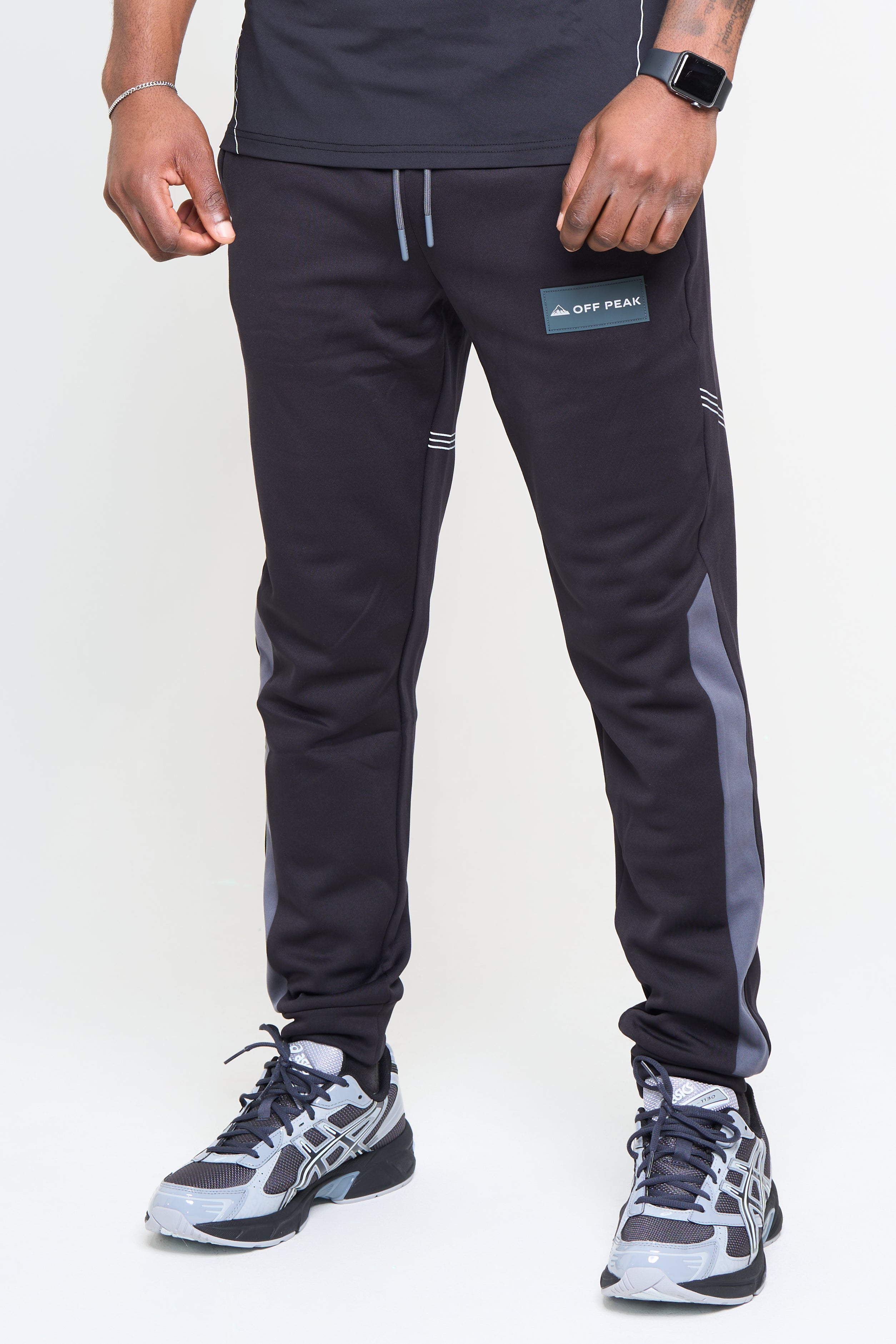 'Shadow' Joggers - Graphite Noir