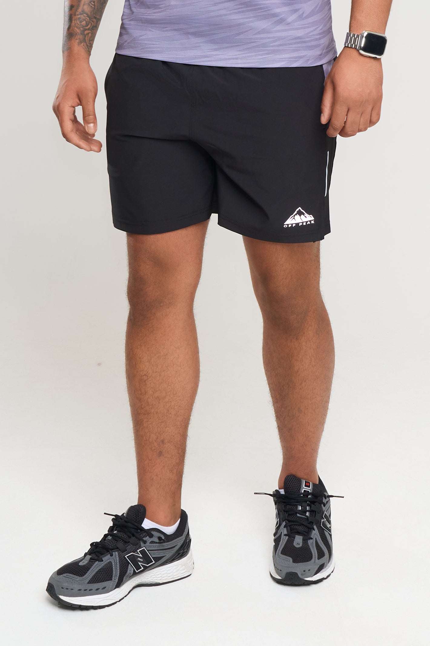 Raptor Shorts - Black/Ash Grey