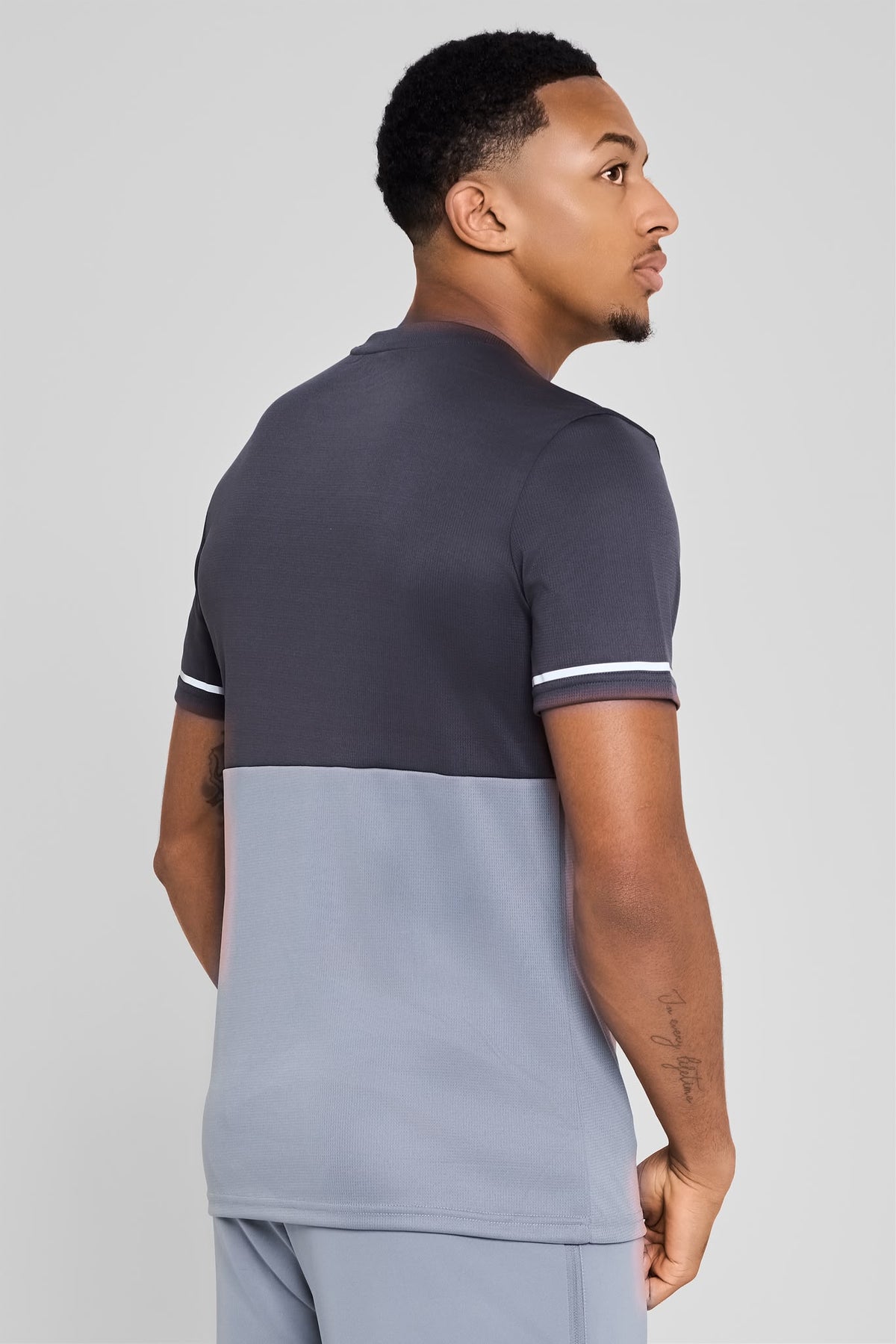 ‘Refract’ T-Shirt - Volt Grey