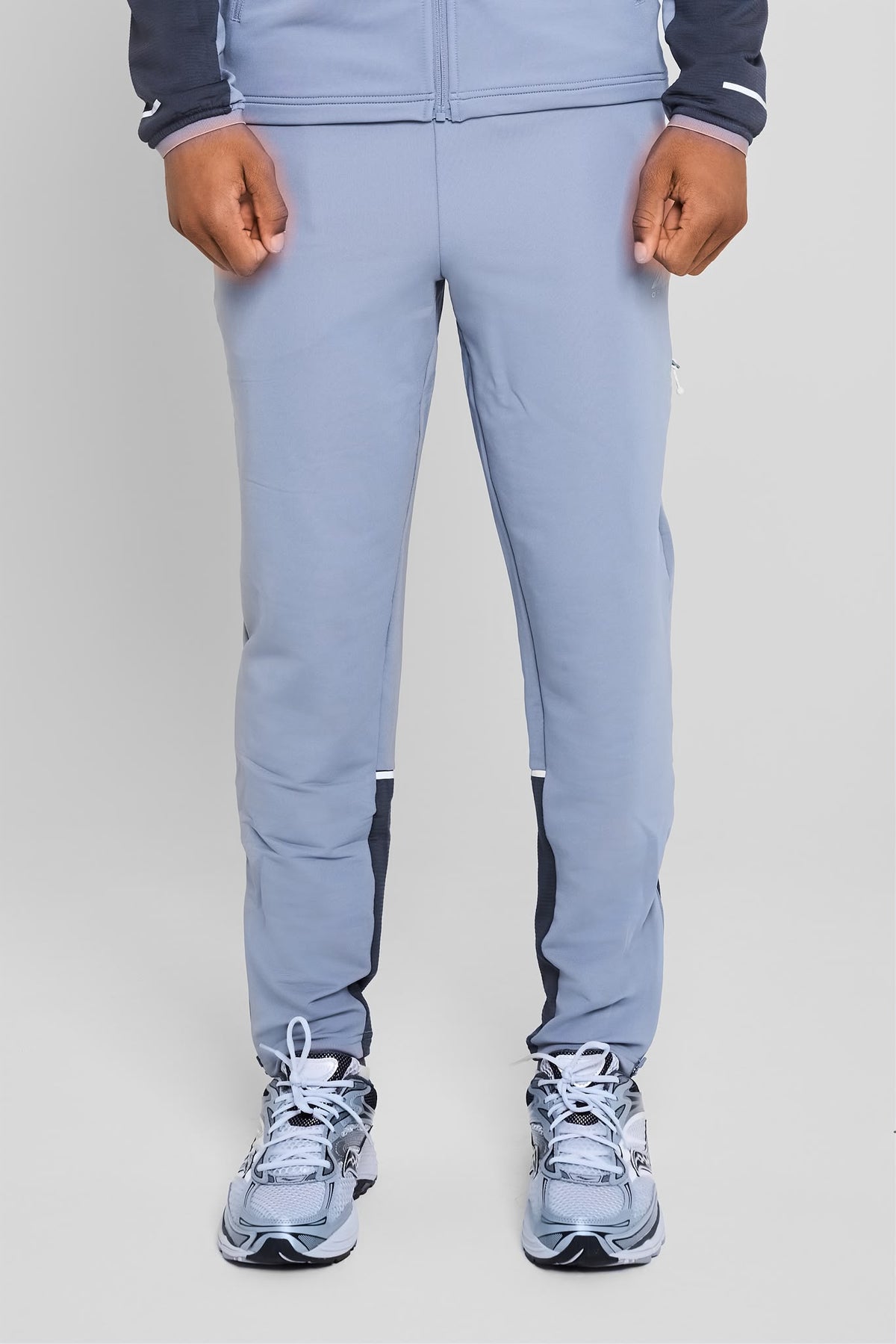 ‘Refract’ Joggers - Volt Grey