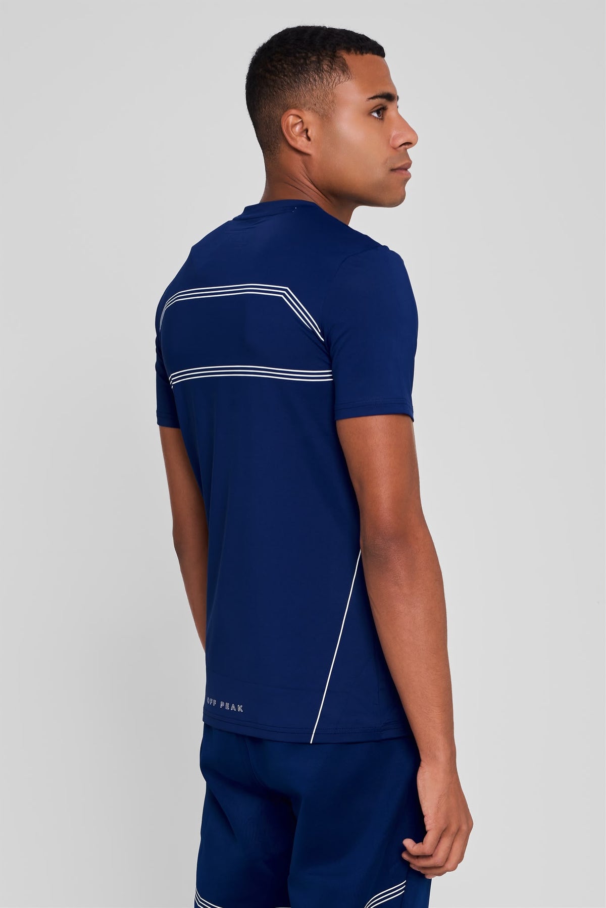 ‘Shadow’ Tee - Deep Current