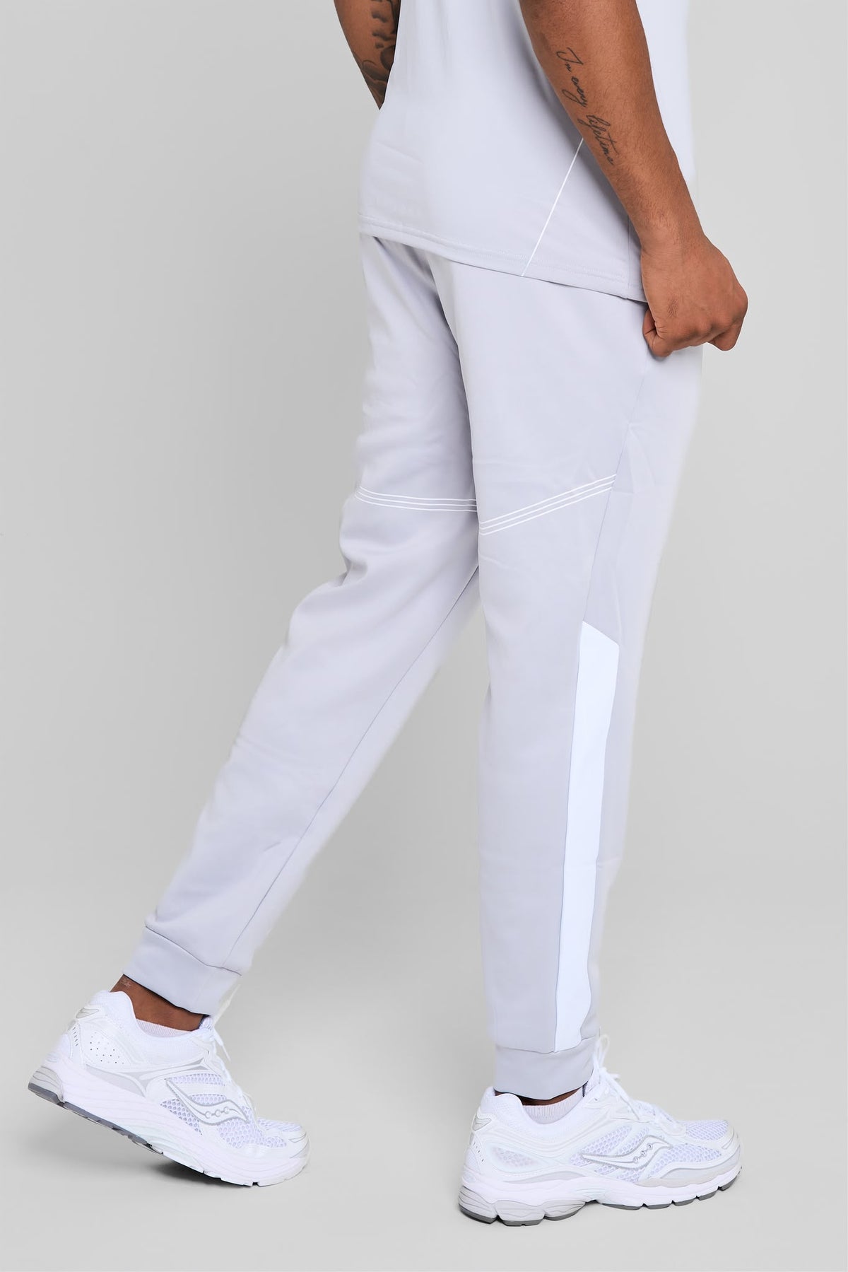 ‘Shadow’ Joggers - Ghost Ash