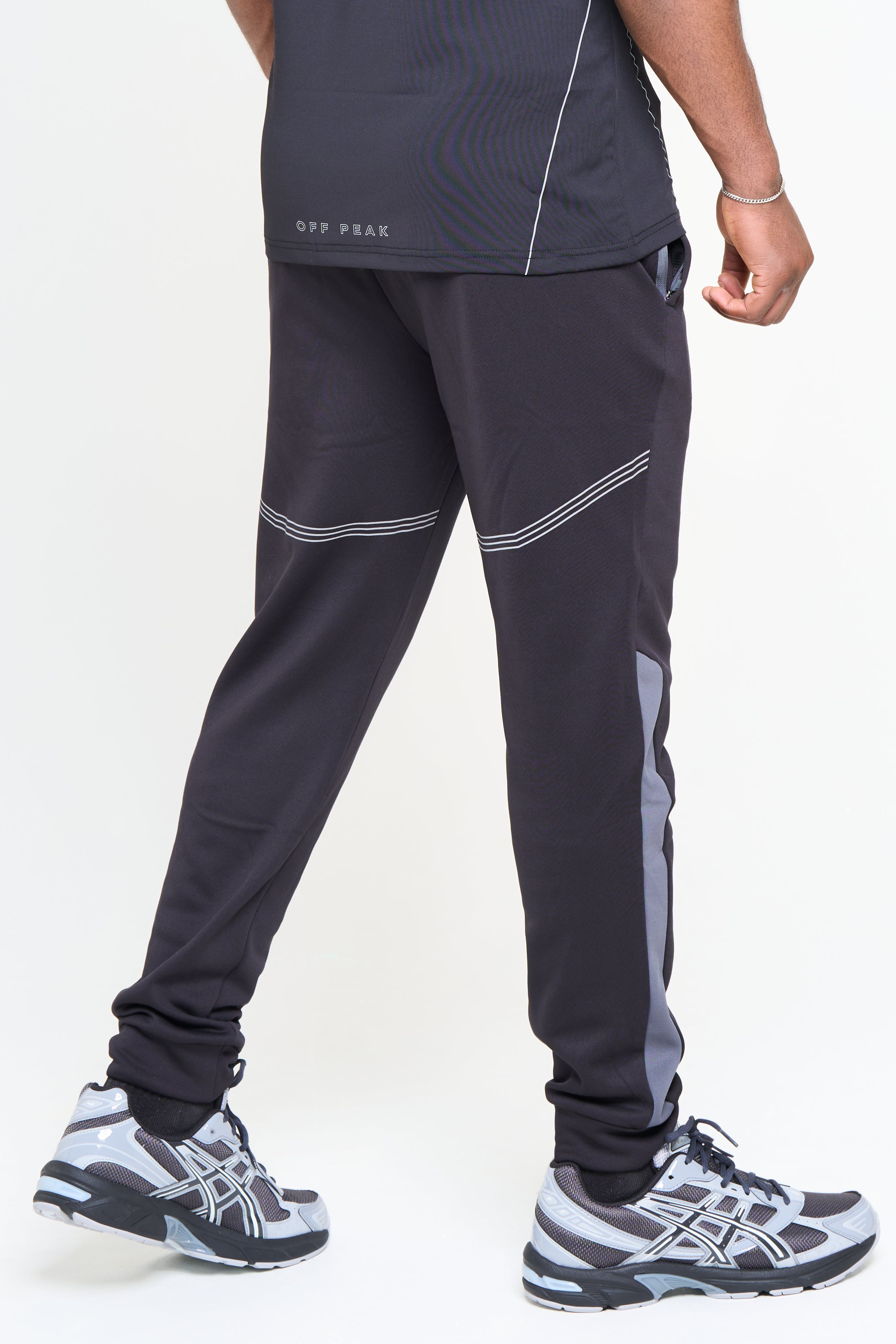 'Shadow' Joggers - Graphite Noir